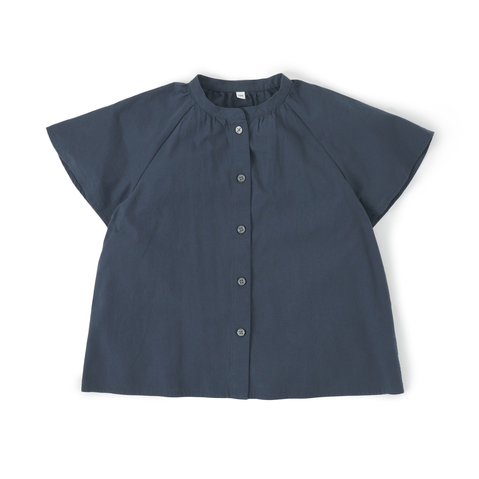 キッズ　涼感ブロード半袖ブラウス