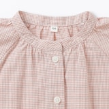 キッズ　涼感ブロード半袖ブラウス