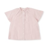 キッズ　涼感ブロード半袖ブラウス