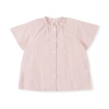 キッズ　涼感ブロード半袖ブラウス