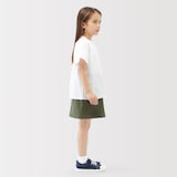 キッズ　涼感ブロード半袖ブラウス