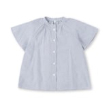 キッズ　涼感ブロード半袖ブラウス