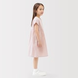 キッズ　涼感ブロードキャップスリーブワンピース