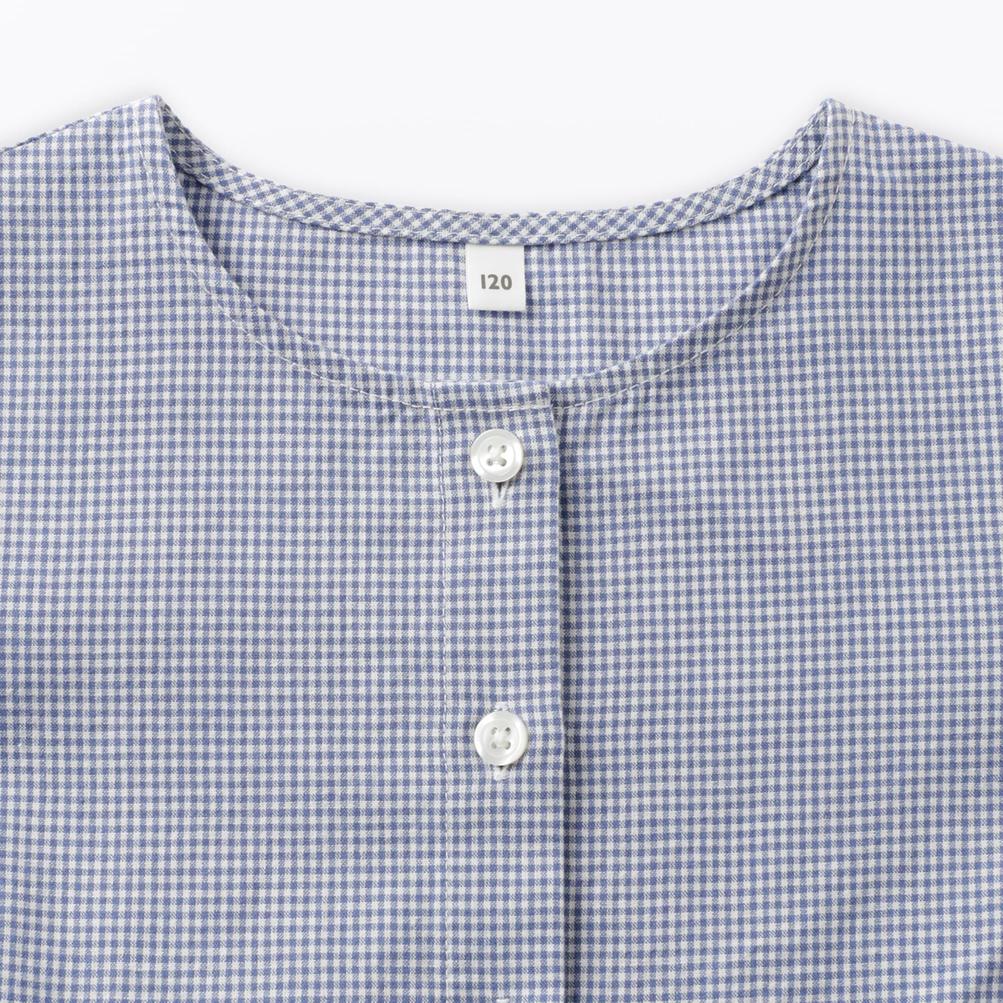 キッズ　涼感ブロードキャップスリーブワンピース