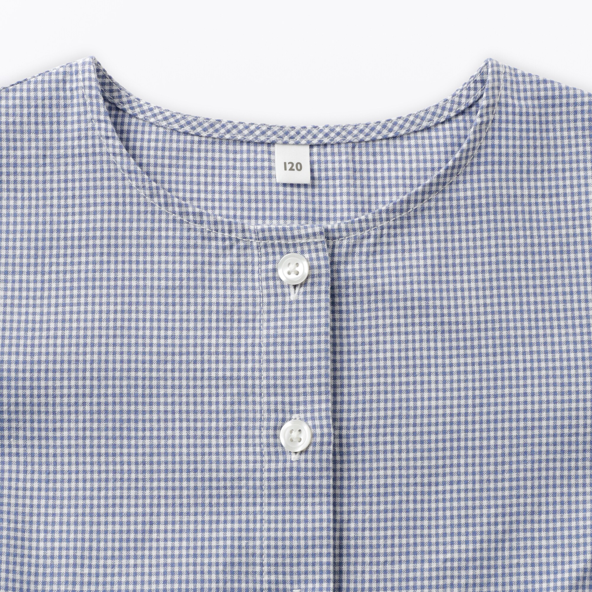 キッズ　涼感ブロードキャップスリーブワンピース