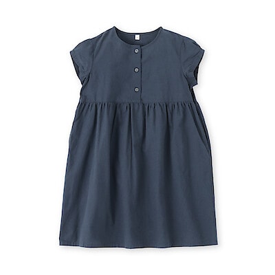 キッズ　涼感ブロードキャップスリーブワンピース