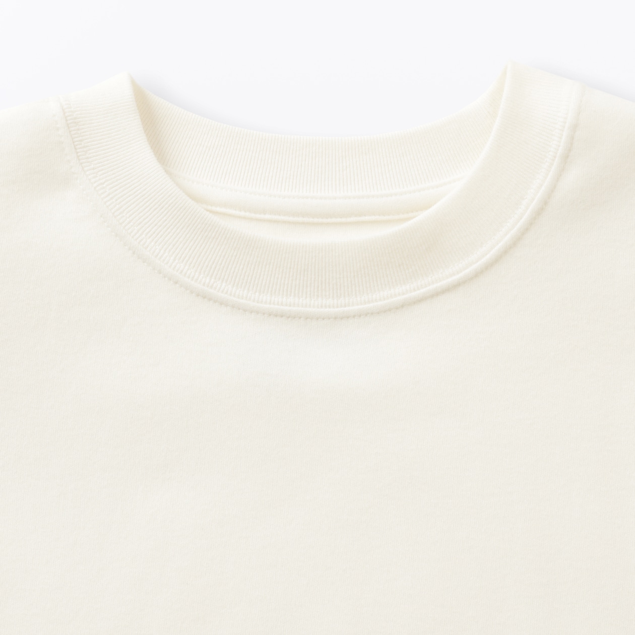 キッズ　両面起毛クルーネック長袖Ｔシャツ