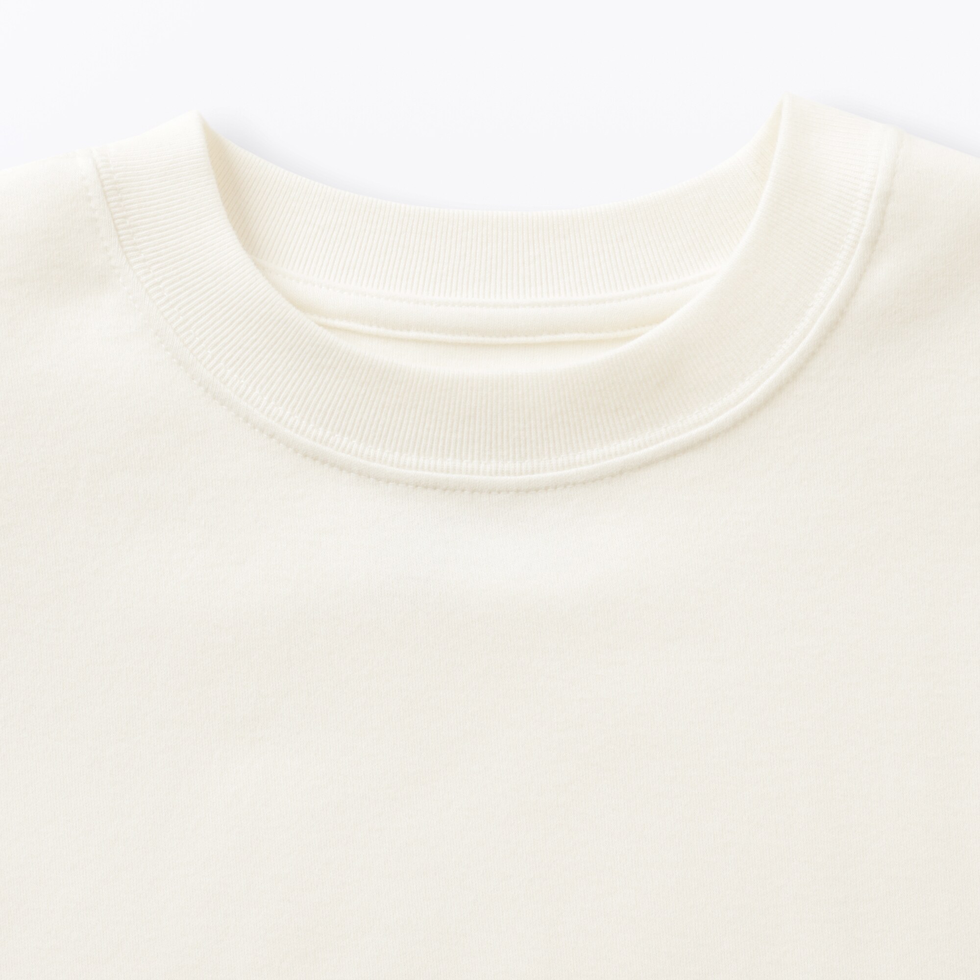 キッズ　両面起毛クルーネック長袖Ｔシャツ