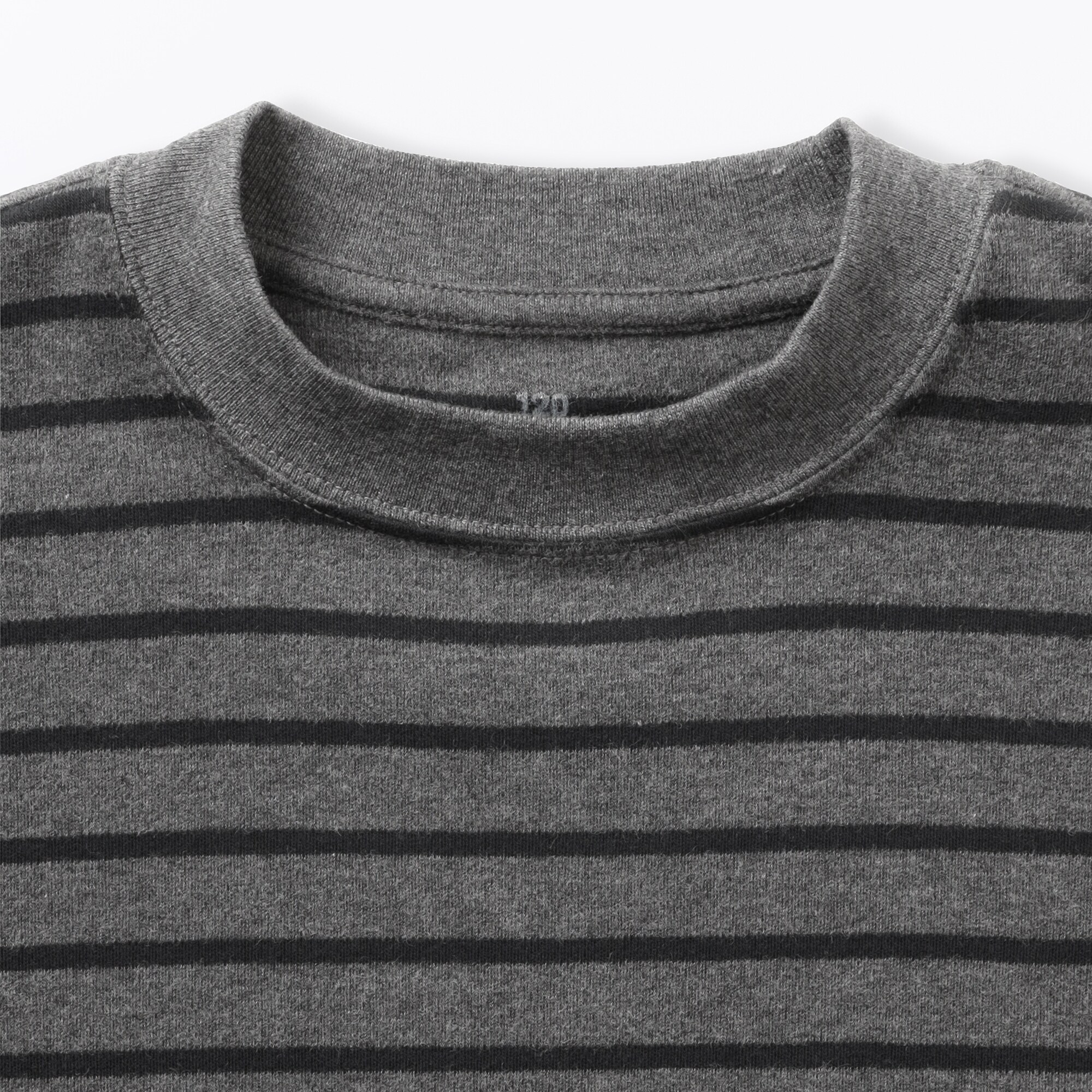 キッズ　両面起毛クルーネック長袖Ｔシャツ