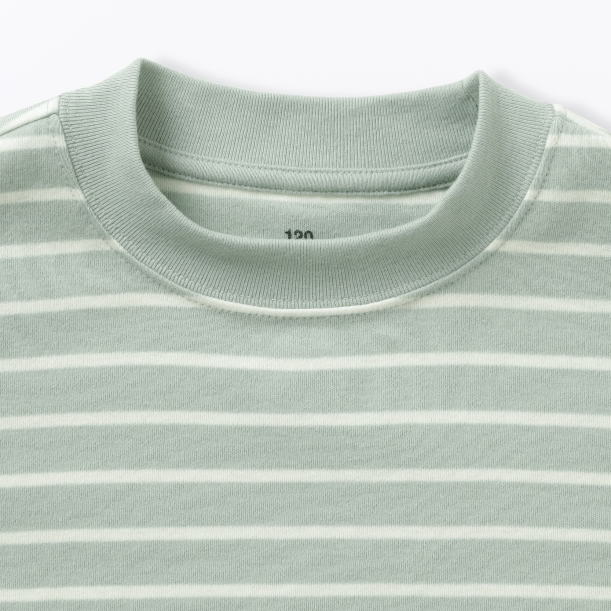 キッズ　両面起毛クルーネック長袖Ｔシャツ