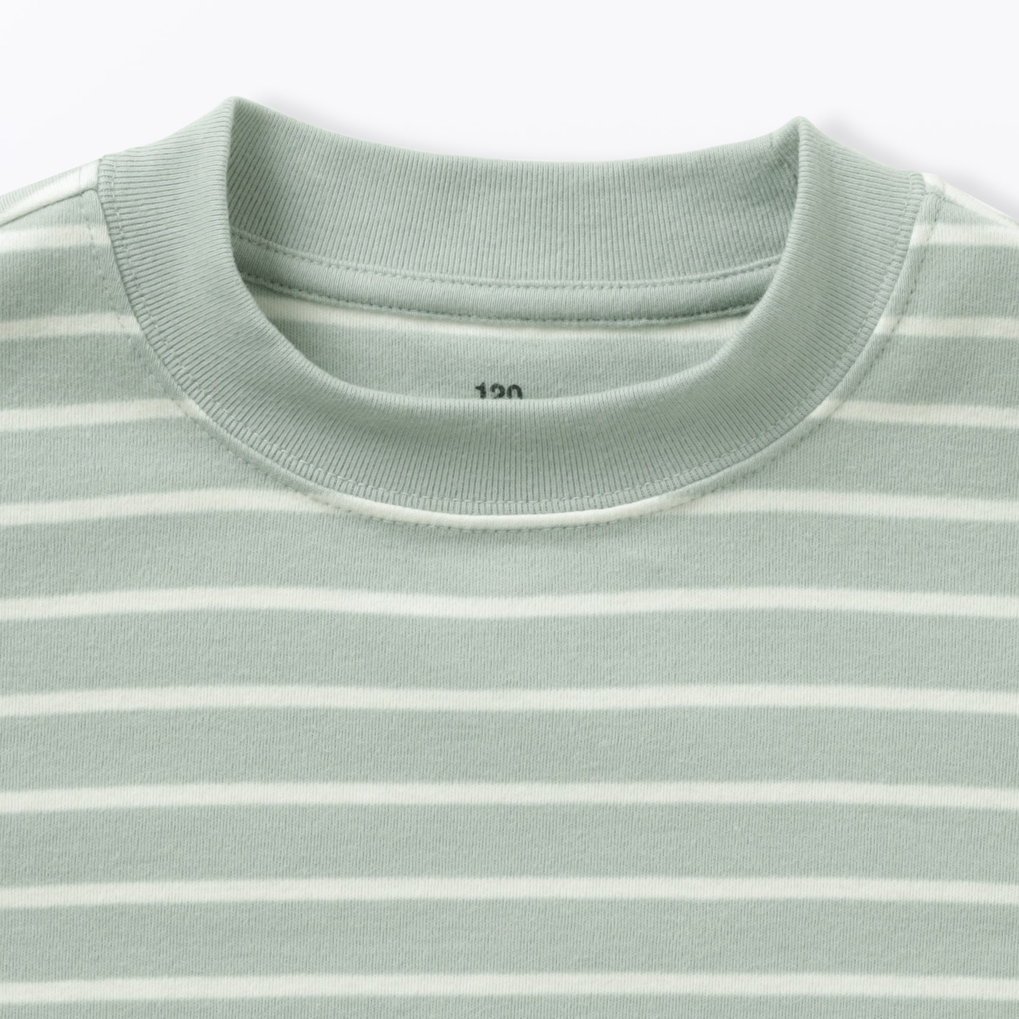 キッズ　両面起毛クルーネック長袖Ｔシャツ