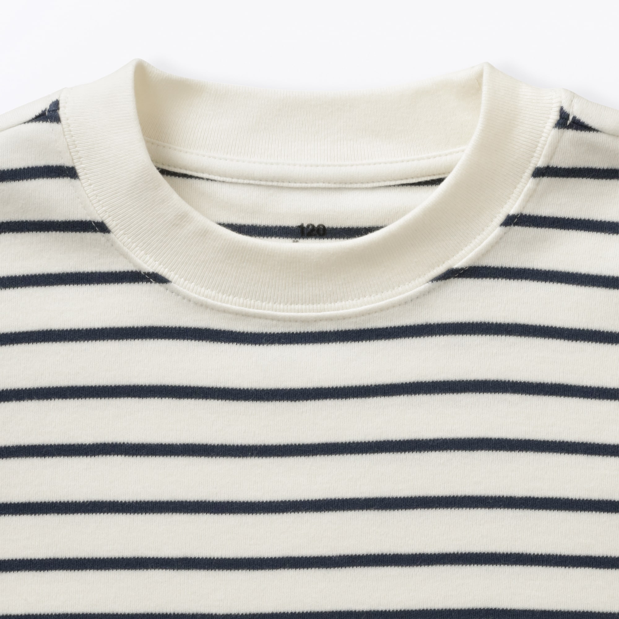 キッズ　両面起毛クルーネック長袖Ｔシャツ