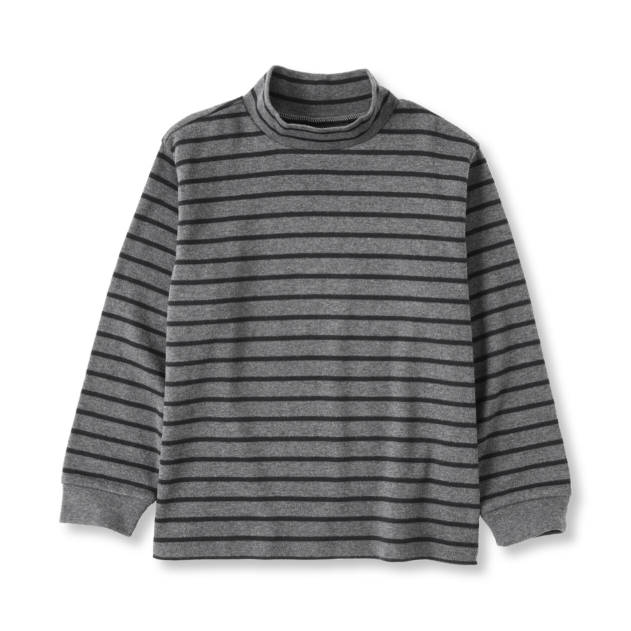キッズ　両面起毛ハイネック長袖Ｔシャツ