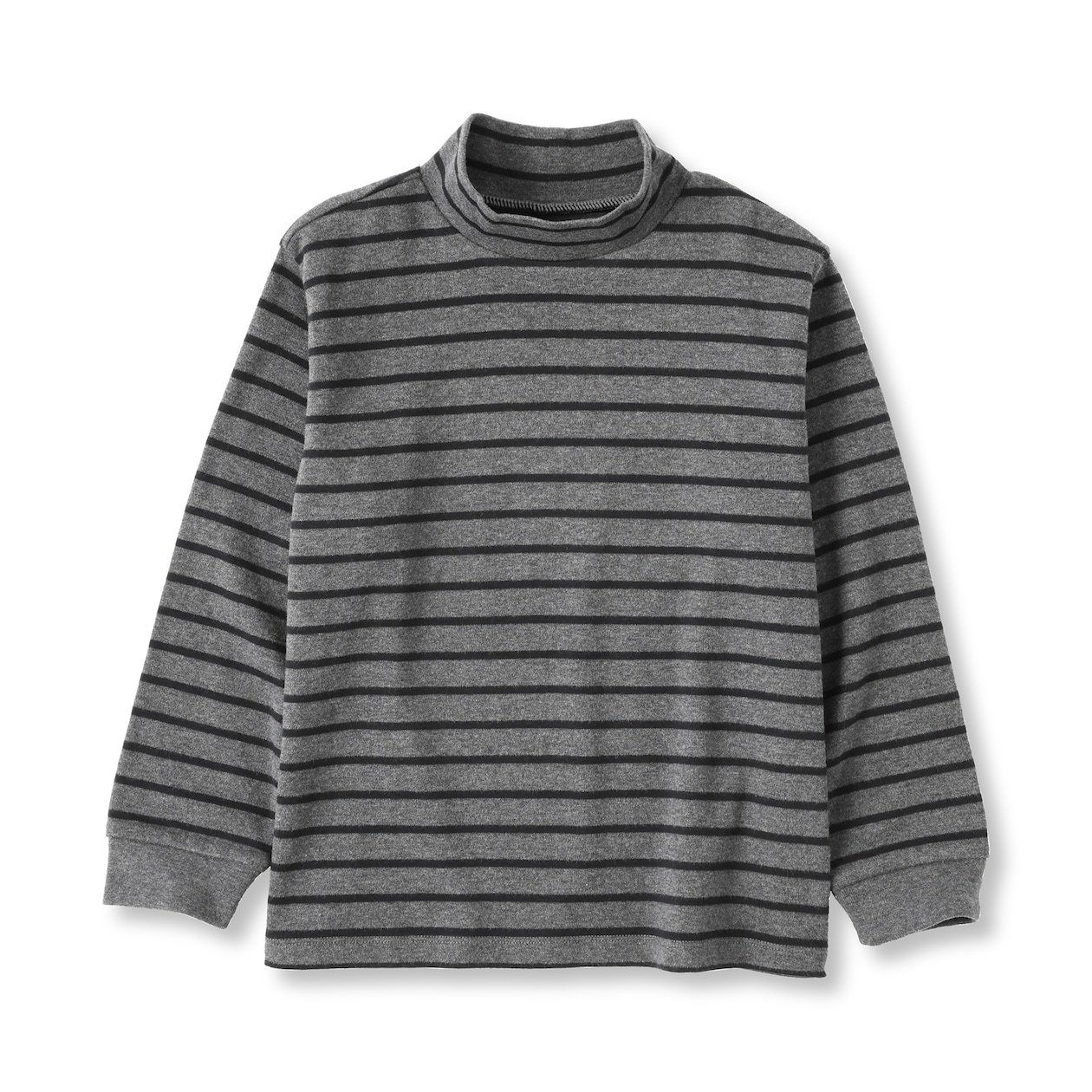 キッズ　両面起毛ハイネック長袖Ｔシャツ
