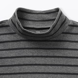 キッズ　両面起毛ハイネック長袖Ｔシャツ