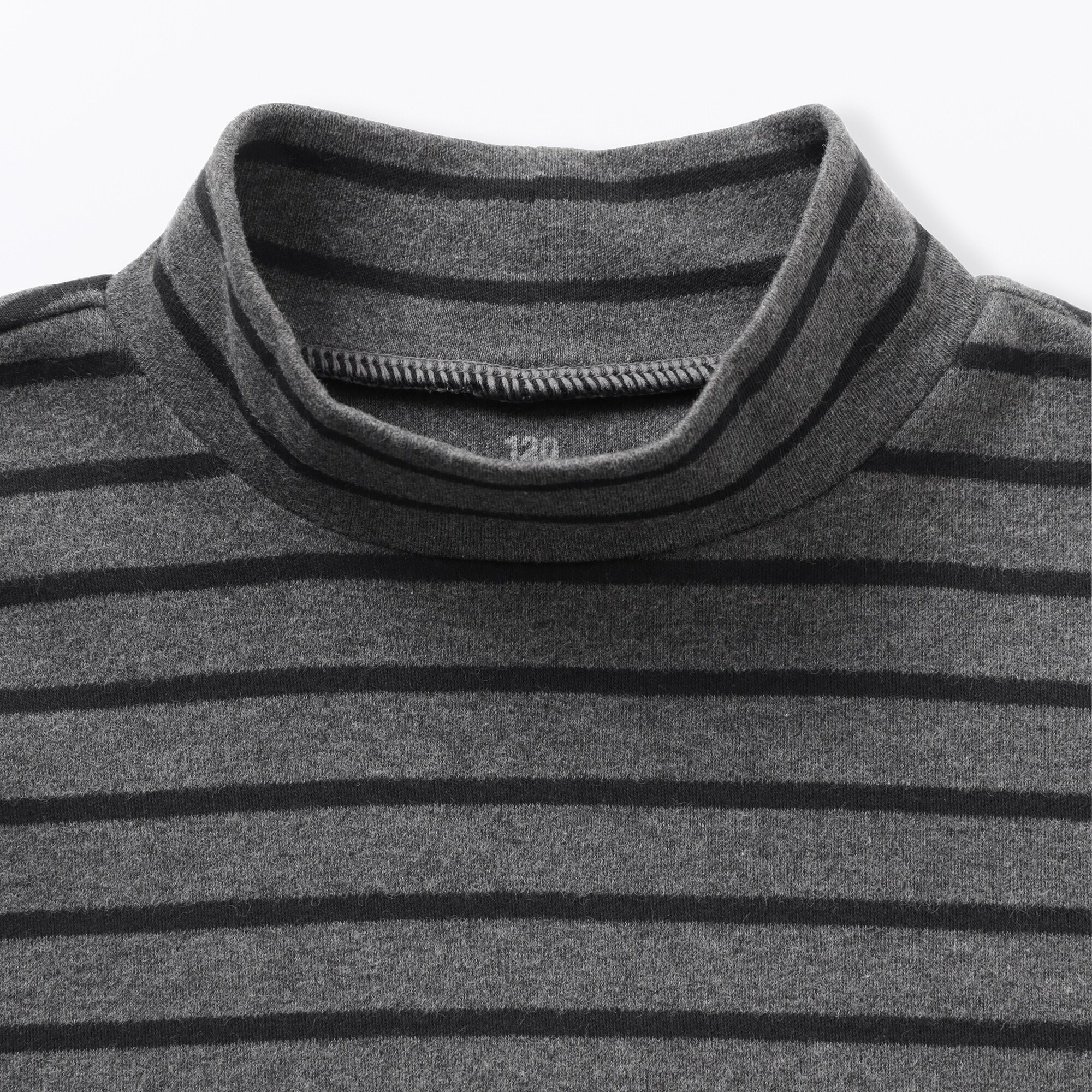 キッズ　両面起毛ハイネック長袖Ｔシャツ