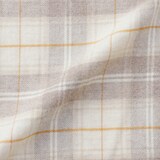 キッズ　両面起毛フランネルレギュラーカラー長袖シャツ