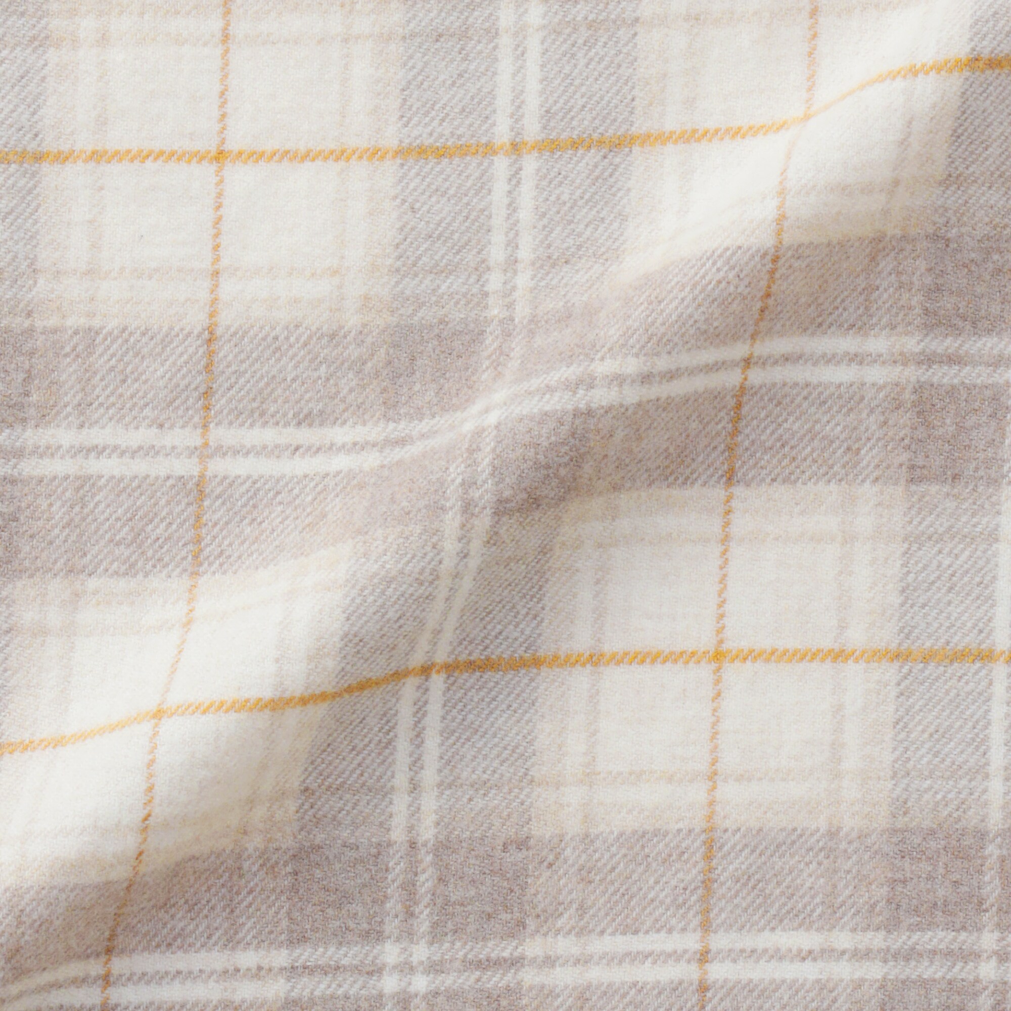 キッズ　両面起毛フランネルスタンドカラー長袖ワンピース