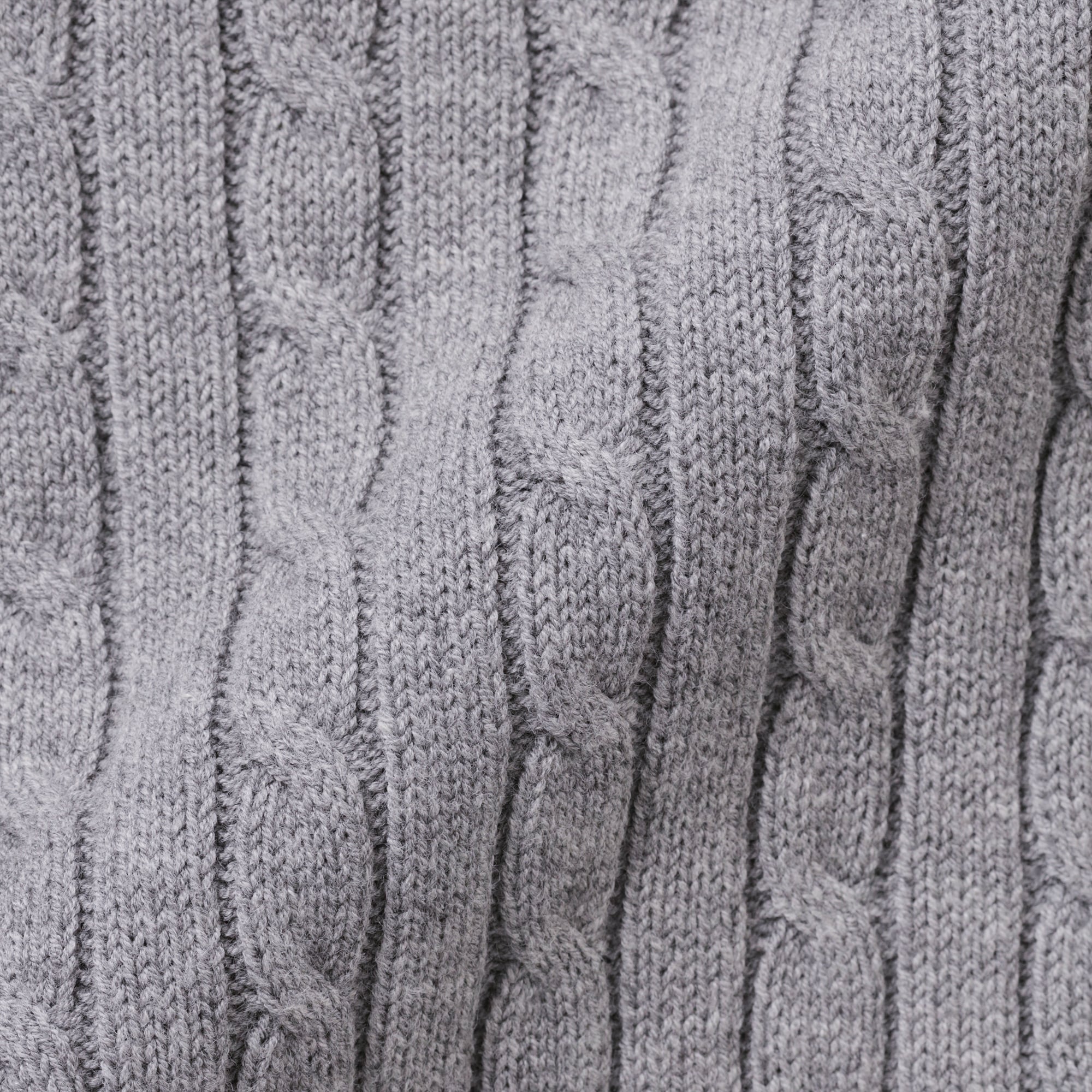 キッズ　洗えるニットクルーネックカーディガン