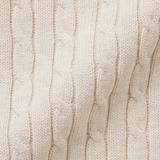 キッズ　洗えるニットクルーネックカーディガン