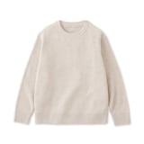 キッズ　洗えるニットクルーネックセーター