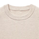 キッズ　洗えるニットクルーネックセーター