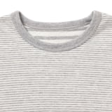 キッズ　接結編みクルーネック長袖Ｔシャツ