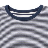 キッズ　接結編みクルーネック長袖Ｔシャツ