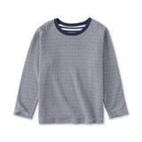 キッズ　接結編みクルーネック長袖Ｔシャツ