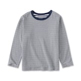 キッズ　接結編みクルーネック長袖Ｔシャツ