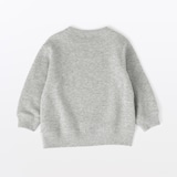 ベビー　あたまするっと　裏毛スウェットシャツ
