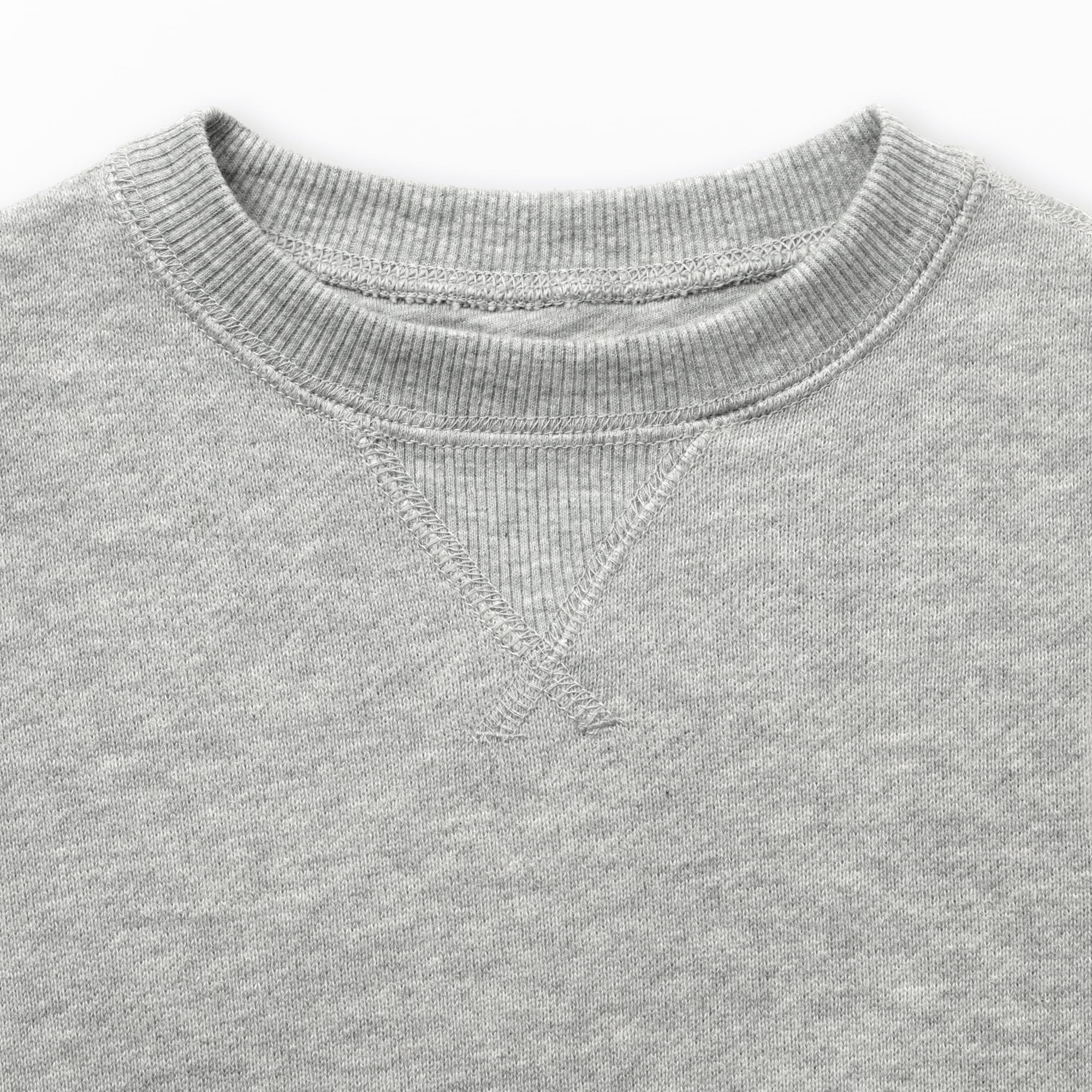 ベビー　あたまするっと　裏毛スウェットシャツ