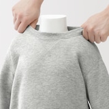 ベビー　あたまするっと　裏毛スウェットシャツ