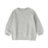 ベビー　あたまするっと　裏毛スウェットシャツ