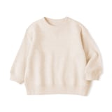 ベビー　あたまするっと　裏毛スウェットシャツ