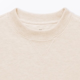 ベビー　あたまするっと　裏毛スウェットシャツ