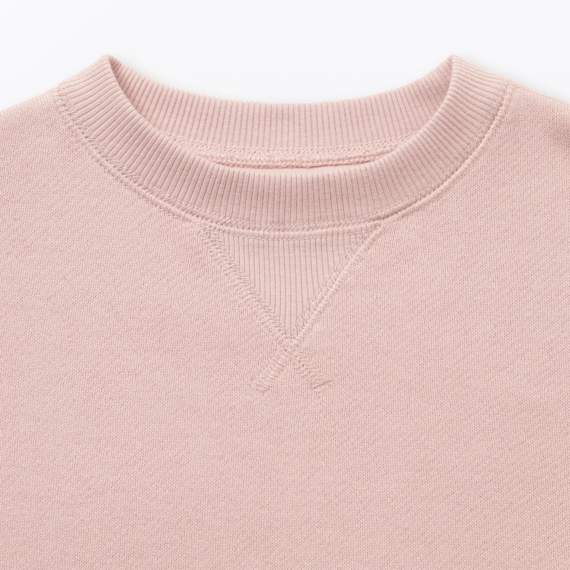 ベビー　あたまするっと　裏毛スウェットシャツ