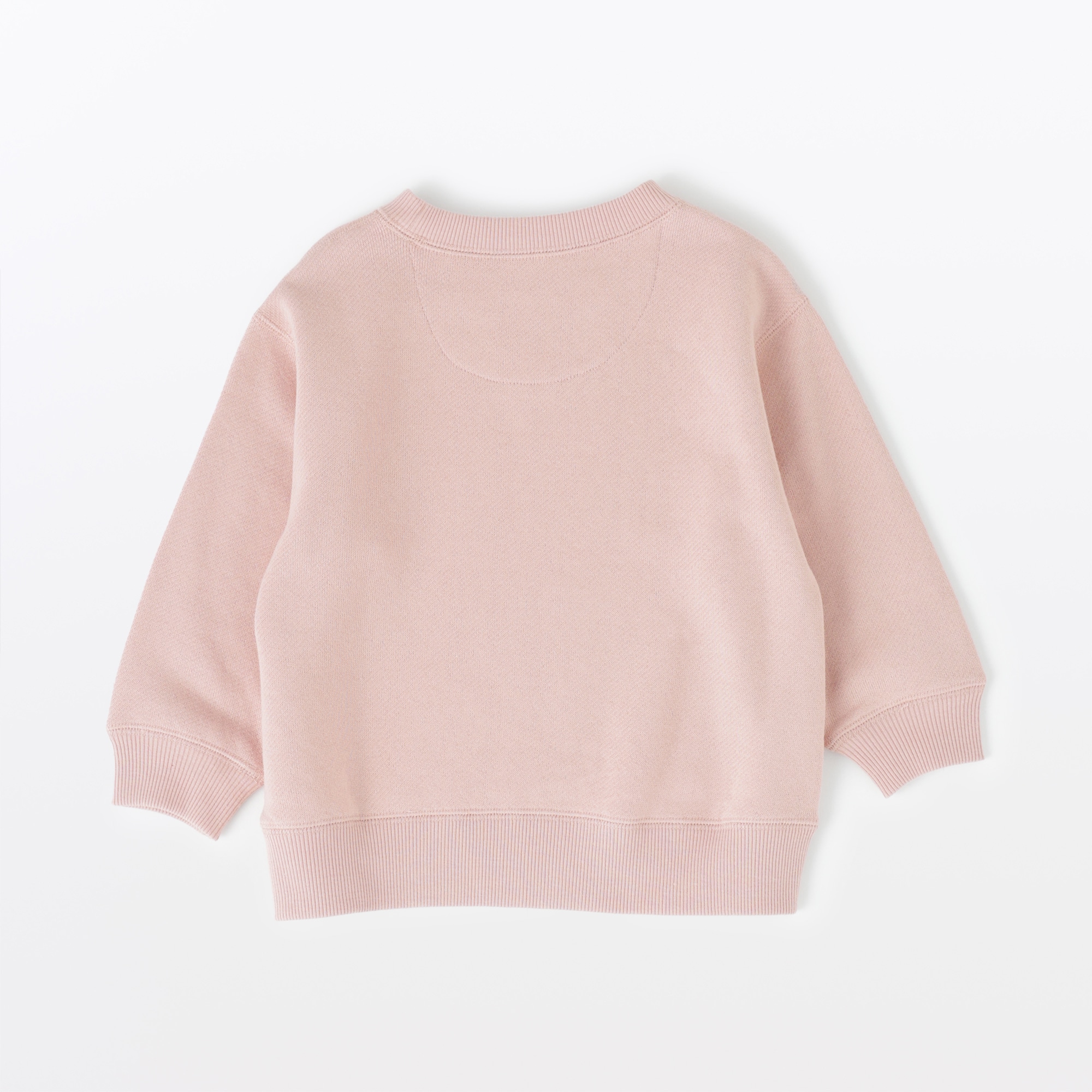 ベビー　あたまするっと　裏毛スウェットシャツ