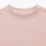 ベビー　あたまするっと　裏毛スウェットシャツ