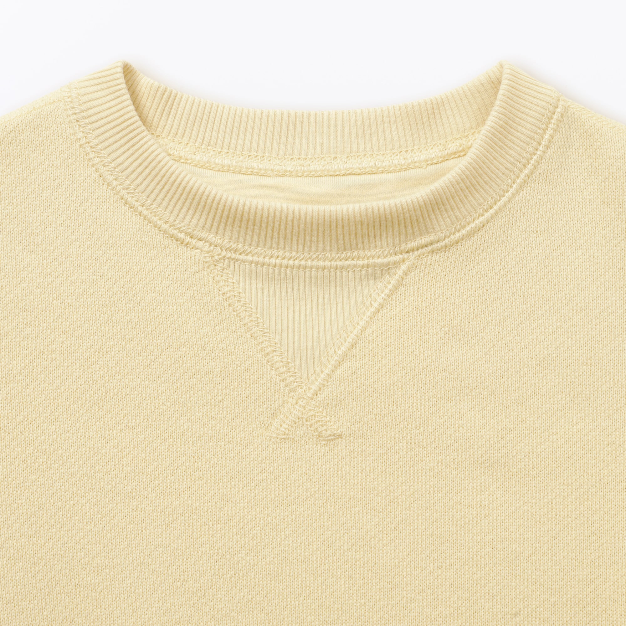 ベビー　あたまするっと　裏毛スウェットシャツ