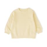 ベビー　あたまするっと　裏毛スウェットシャツ