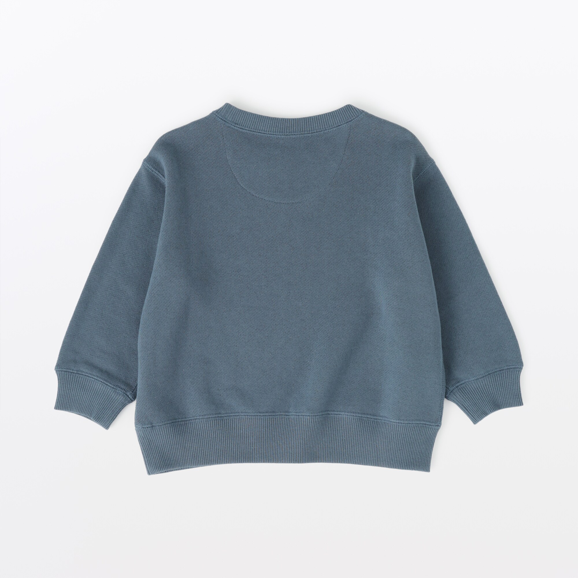 ベビー　あたまするっと　裏毛スウェットシャツ