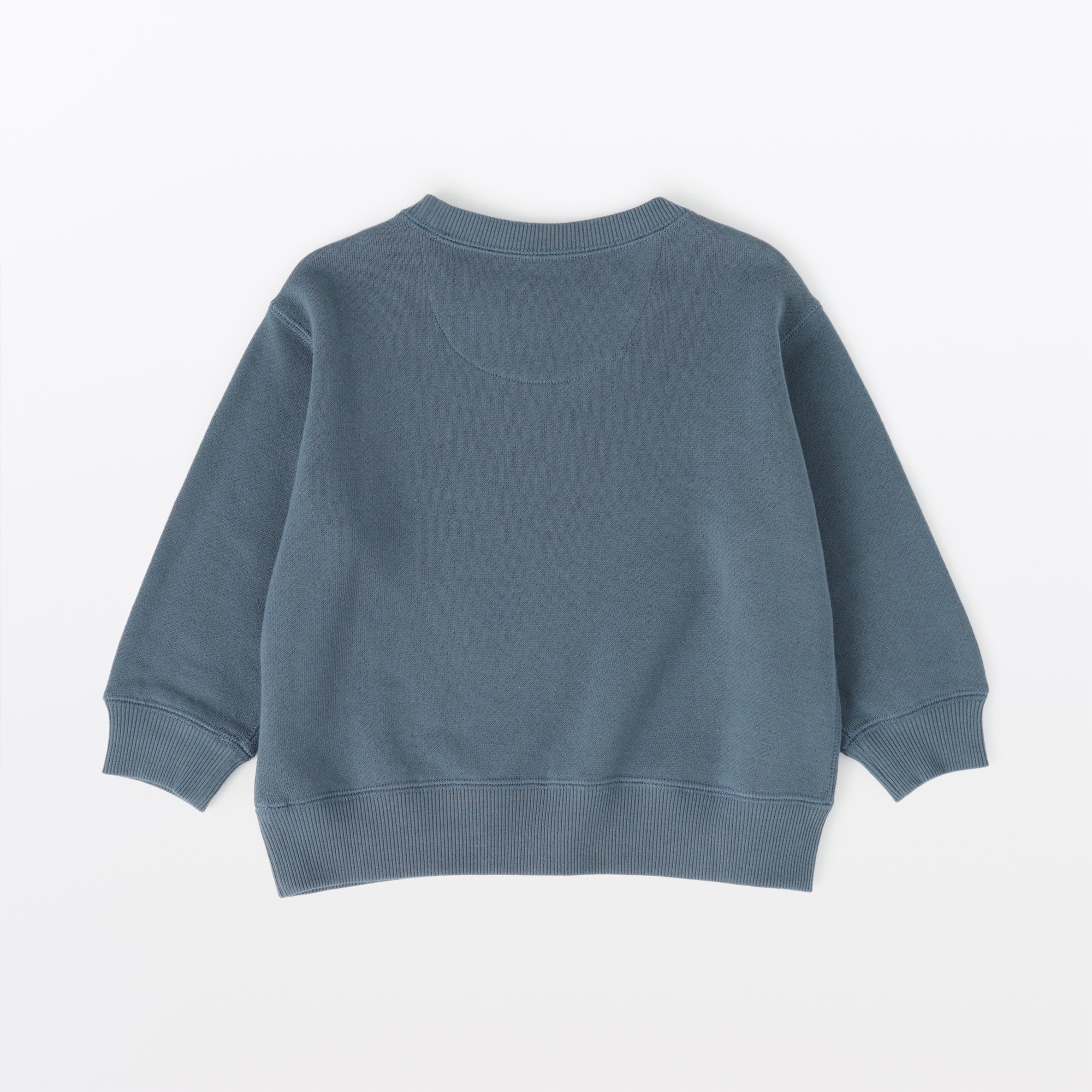 ベビー　あたまするっと　裏毛スウェットシャツ