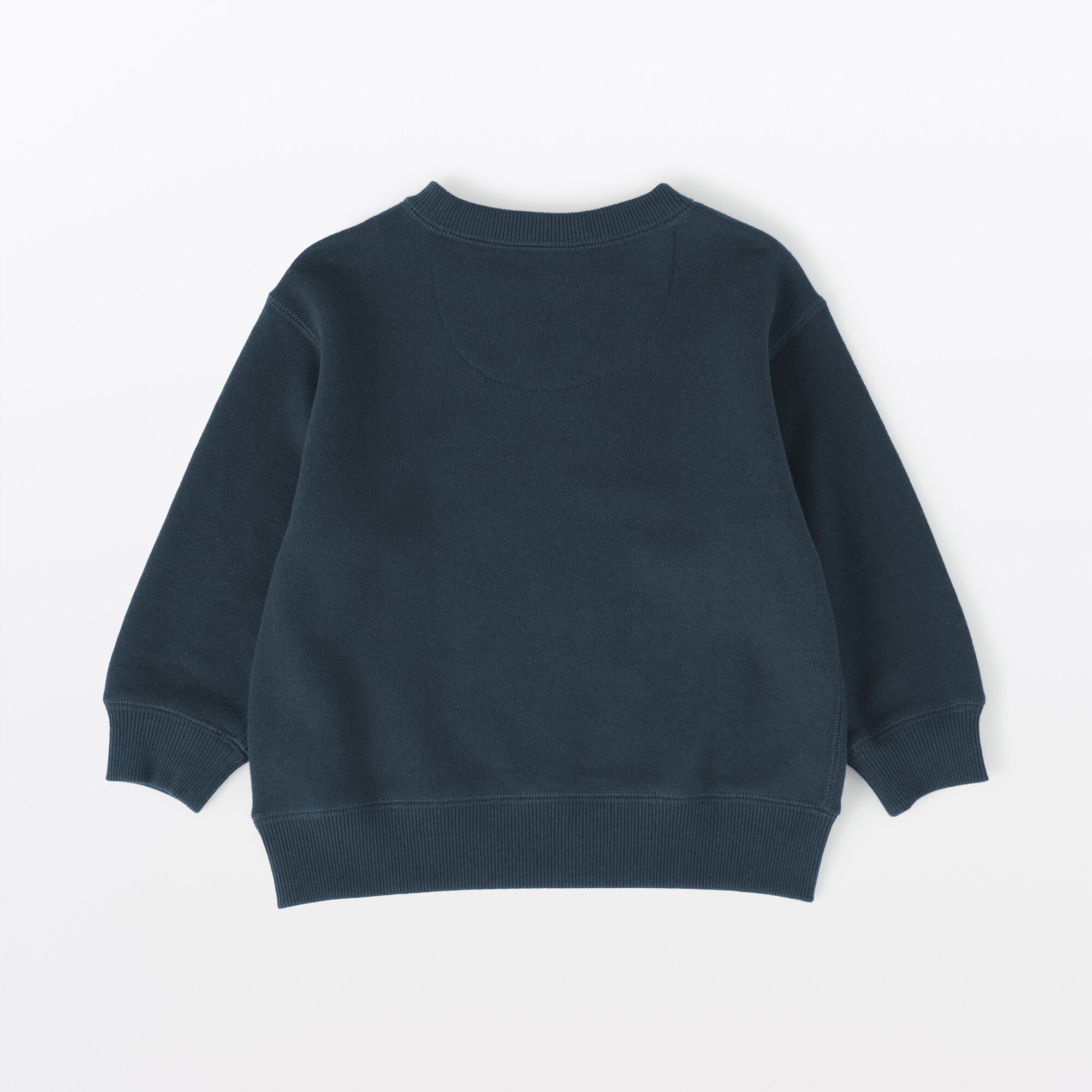 ベビー　あたまするっと　裏毛スウェットシャツ