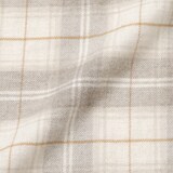 ベビー　両面起毛フランネルレギュラーカラー長袖シャツ