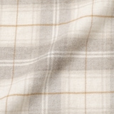 ベビー　両面起毛フランネルレギュラーカラー長袖シャツ