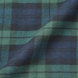 ベビー　両面起毛フランネルレギュラーカラー長袖シャツ