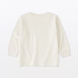 ベビー　あたまするっと　両面起毛クルーネック長袖Ｔシャツ