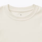 ベビー　あたまするっと　両面起毛クルーネック長袖Ｔシャツ