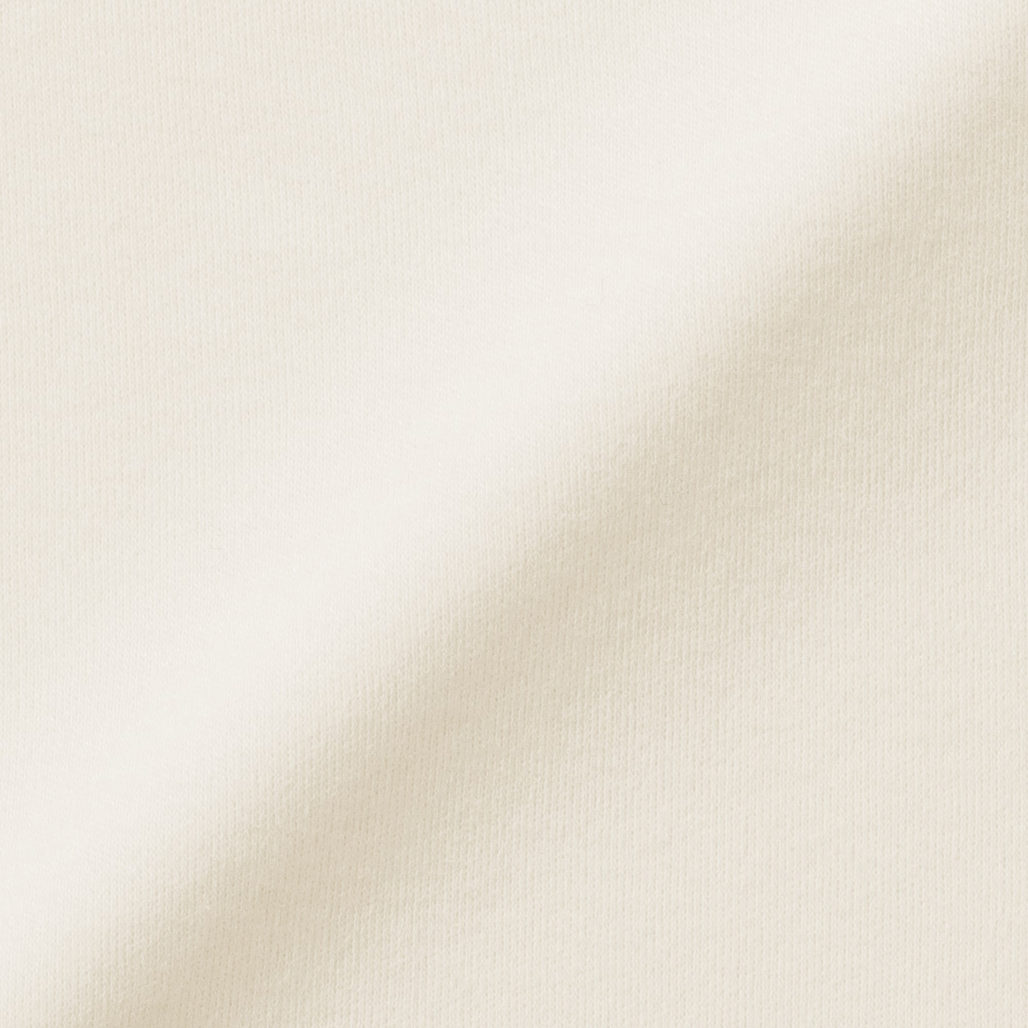 ベビー　あたまするっと　両面起毛クルーネック長袖Ｔシャツ